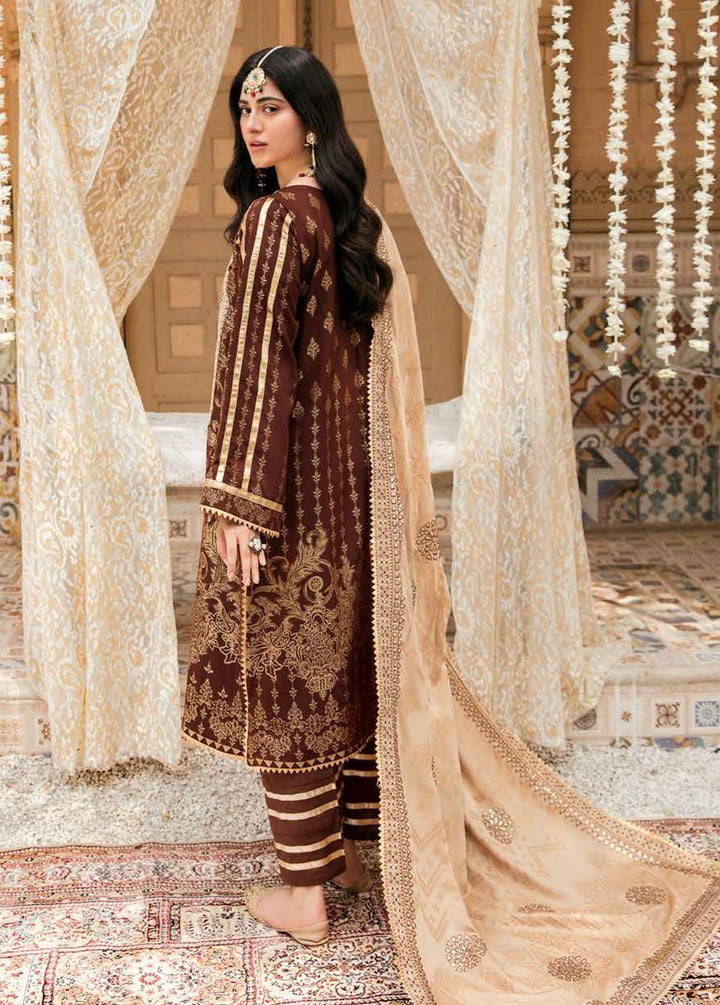 Bunnat By Charizma Embroidered Linen Suits Unstitched 3 Piece CRZ22B CB-07 - Winter Collection