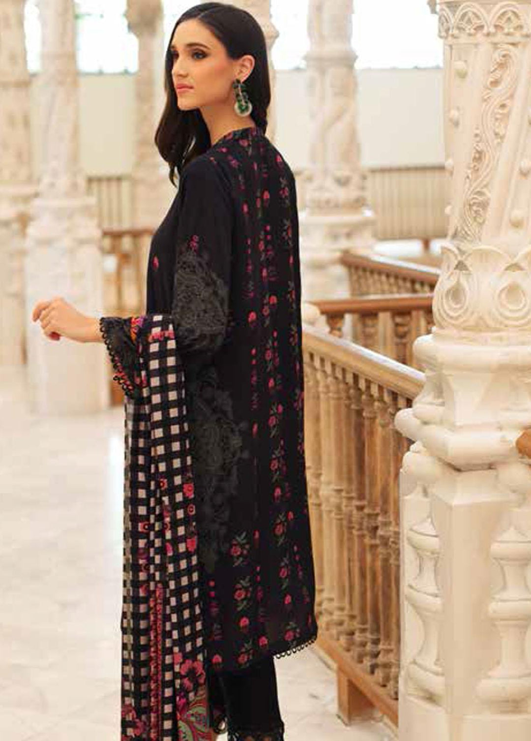 C-Prints By Charizma Printed Marina Suits Unstitched 3 Piece CRZ22FW CPW 01 - Winter Collection