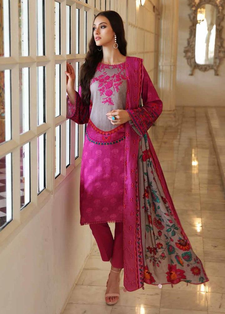 C-Prints By Charizma Printed Marina Suits Unstitched 3 Piece CRZ22FW CPW 02 - Winter Collection