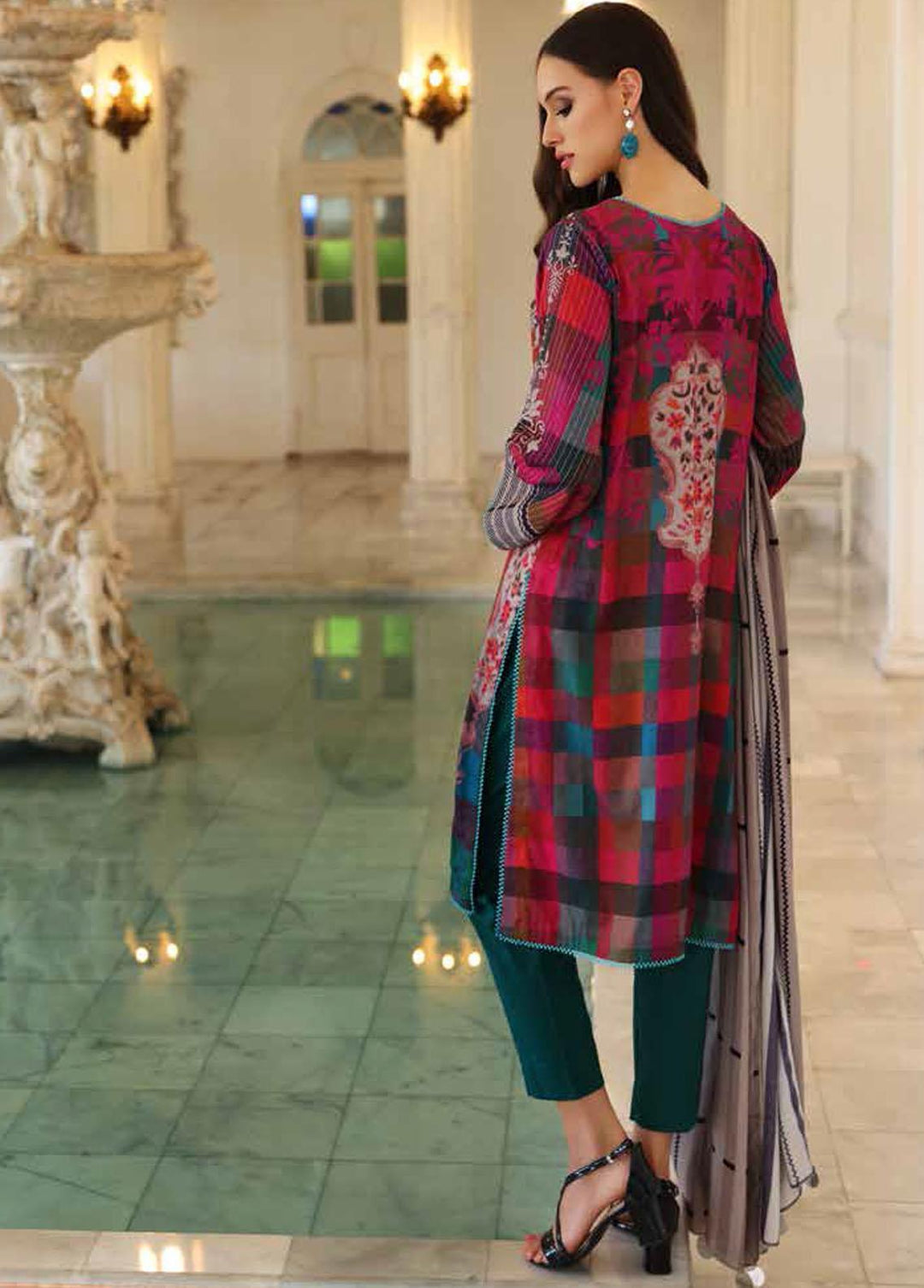 C-Prints By Charizma Printed Marina Suits Unstitched 3 Piece CRZ22FW CPW 05 - Winter Collection