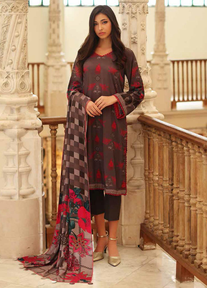 C-Prints By Charizma Printed Marina Suits Unstitched 3 Piece CRZ22FW CPW 06 - Winter Collection