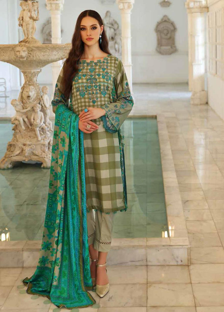 C-Prints By Charizma Printed Marina Suits Unstitched 3 Piece CRZ22FW CPW 07 - Winter Collection