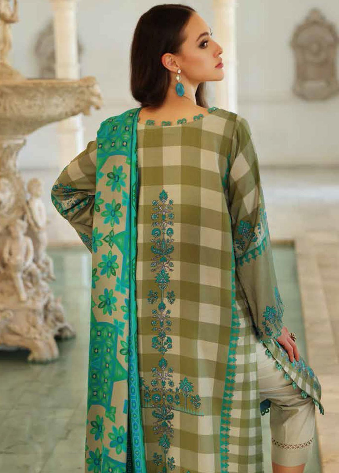 C-Prints By Charizma Printed Marina Suits Unstitched 3 Piece CRZ22FW CPW 07 - Winter Collection