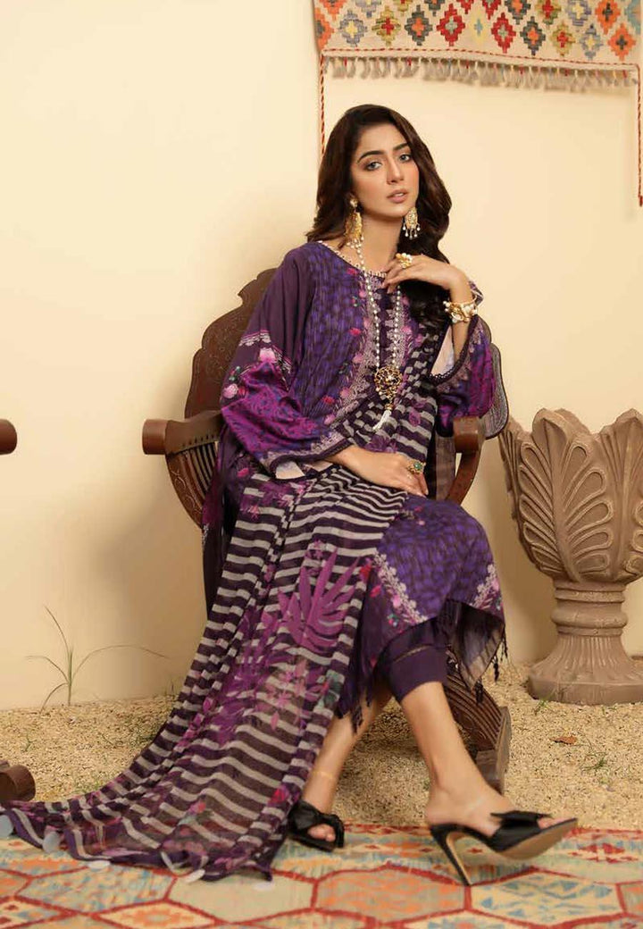 C-Prints By Charizma Printed Linen Suits Unstitched 3 Piece CRZ21W 01 - Fall / Winter Collection