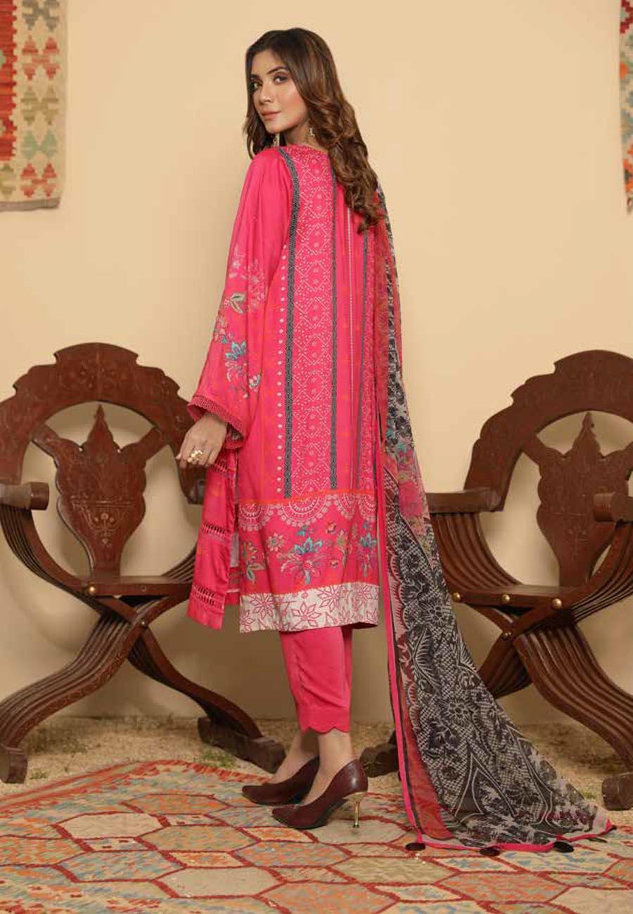 C-Prints By Charizma Printed Linen Suits Unstitched 3 Piece CRZ21W 03 - Fall / Winter Collection