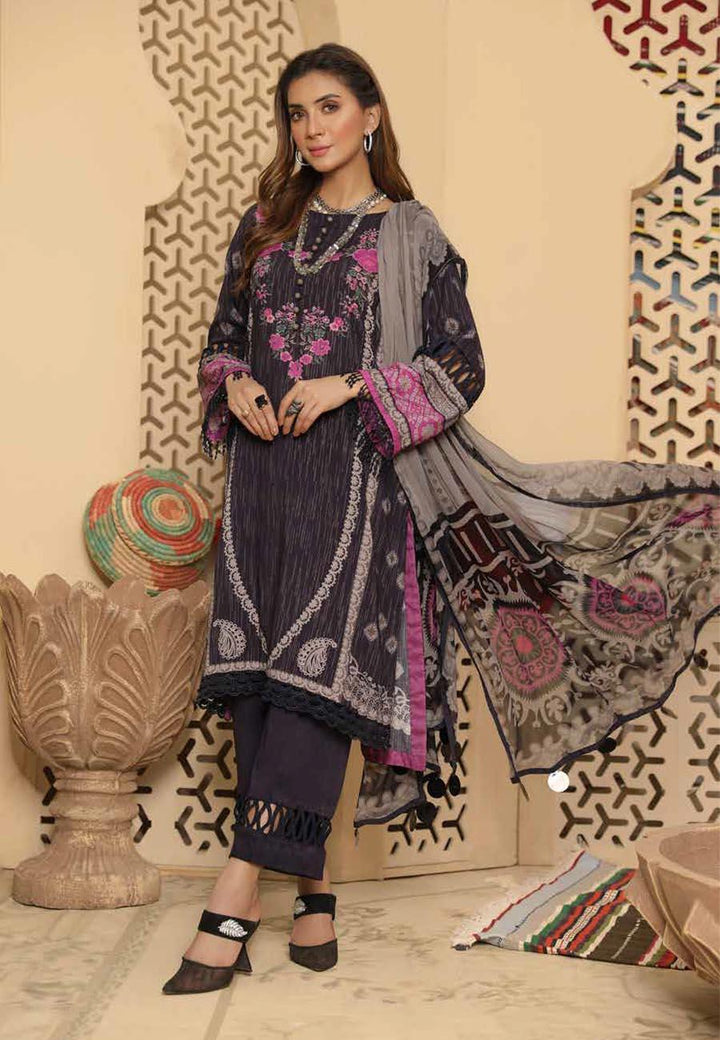 C-Prints By Charizma Printed Linen Suits Unstitched 3 Piece CRZ21W 07 - Fall / Winter Collection