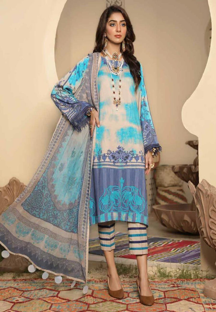 C-Prints By Charizma Printed Linen Suits Unstitched 3 Piece CRZ21W 09 - Fall / Winter Collection