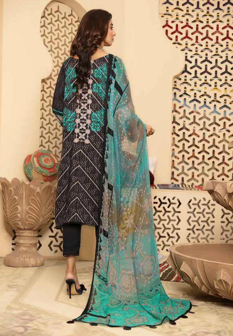 C-Prints By Charizma Printed Linen Suits Unstitched 3 Piece CRZ21W 10 - Fall / Winter Collection