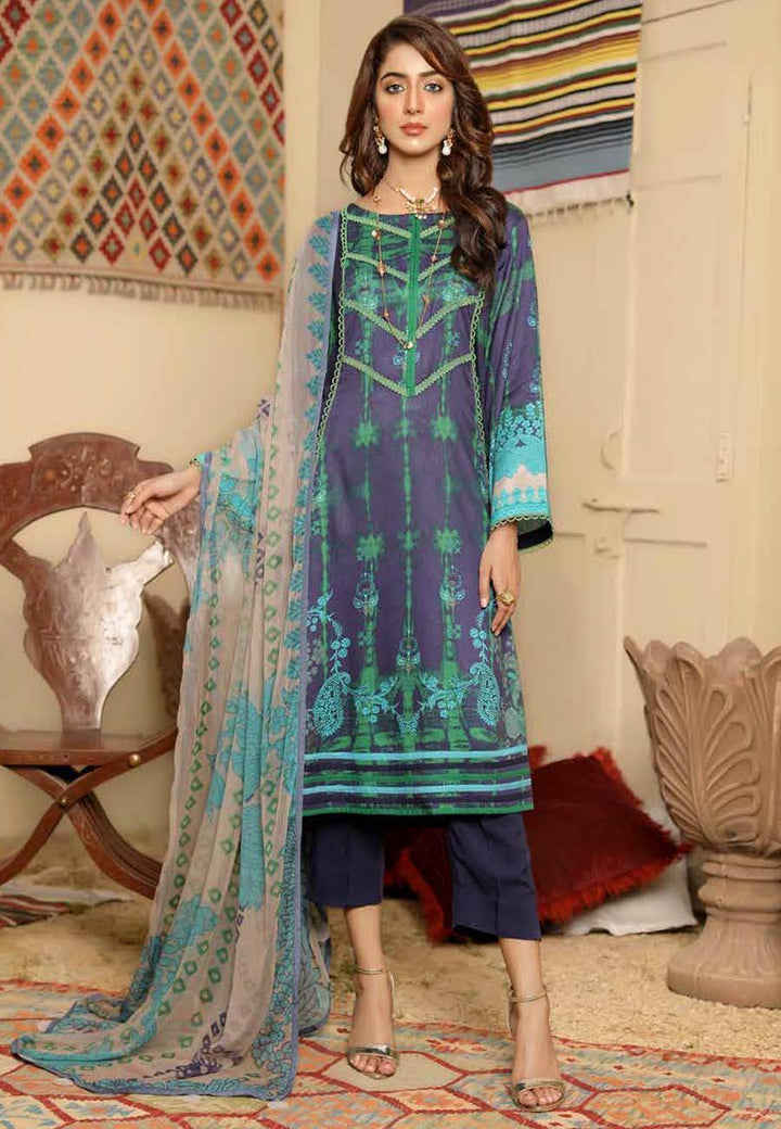C-Prints By Charizma Printed Linen Suits Unstitched 3 Piece CRZ21W 11 - Fall / Winter Collection