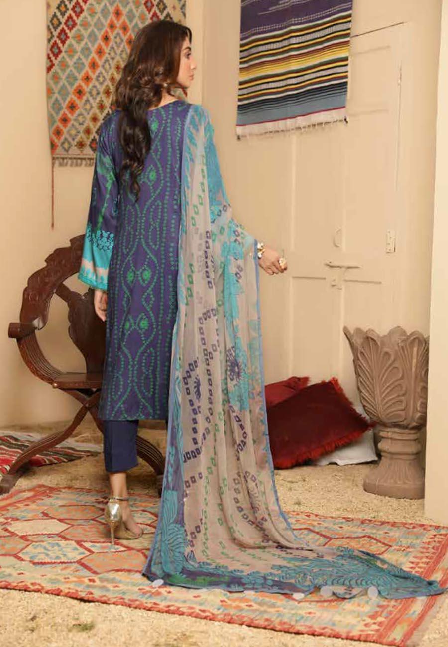 C-Prints By Charizma Printed Linen Suits Unstitched 3 Piece CRZ21W 11 - Fall / Winter Collection