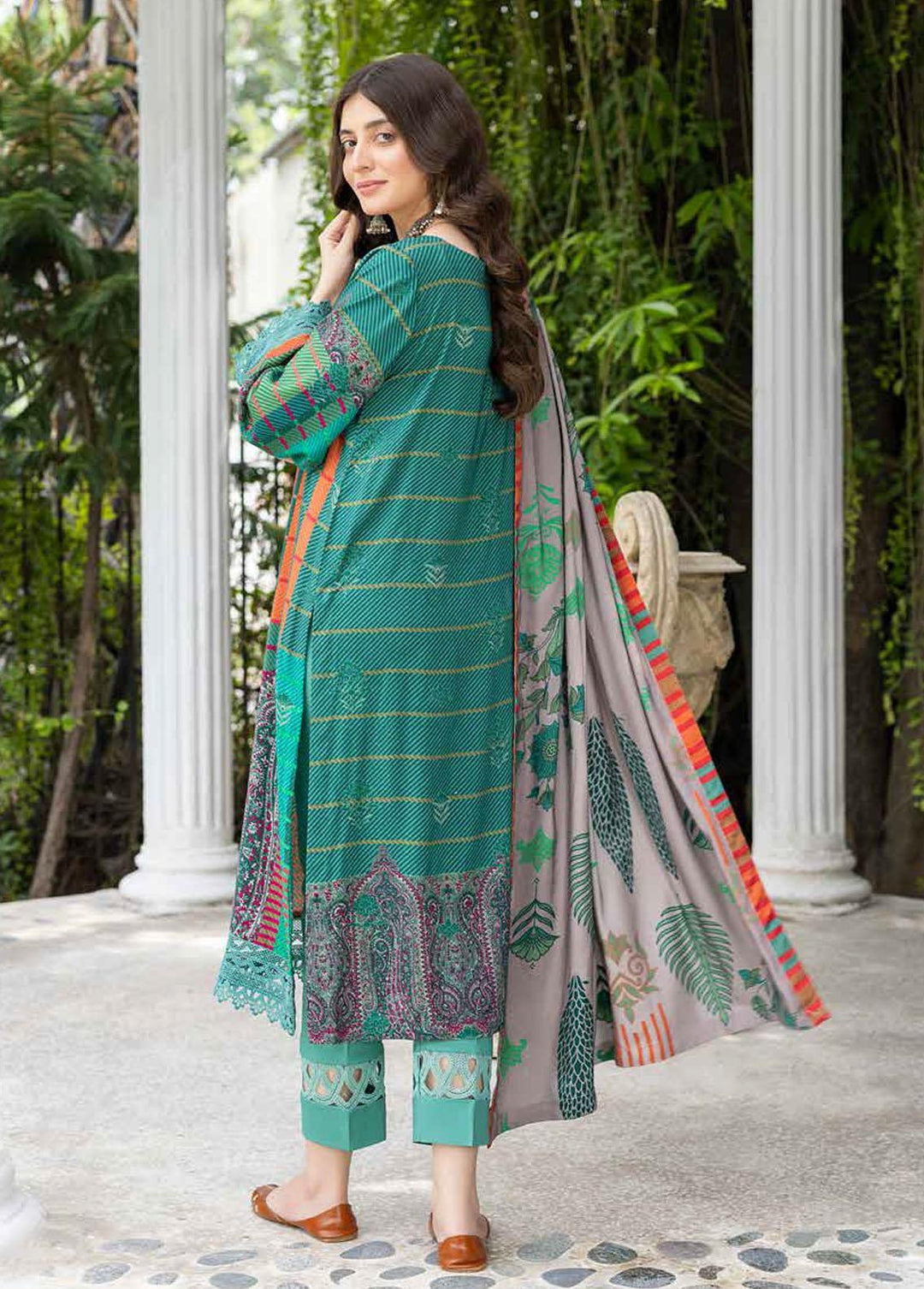 C-Prints By Charizma Printed Linen Suits Unstitched 3 Piece CRZ22-FW3 CPW-18 - Winter Collection