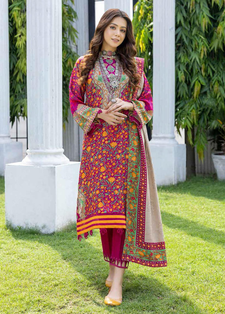 C-Prints By Charizma Printed Linen Suits Unstitched 3 Piece CRZ22-FW3 CPW-19 - Winter Collection