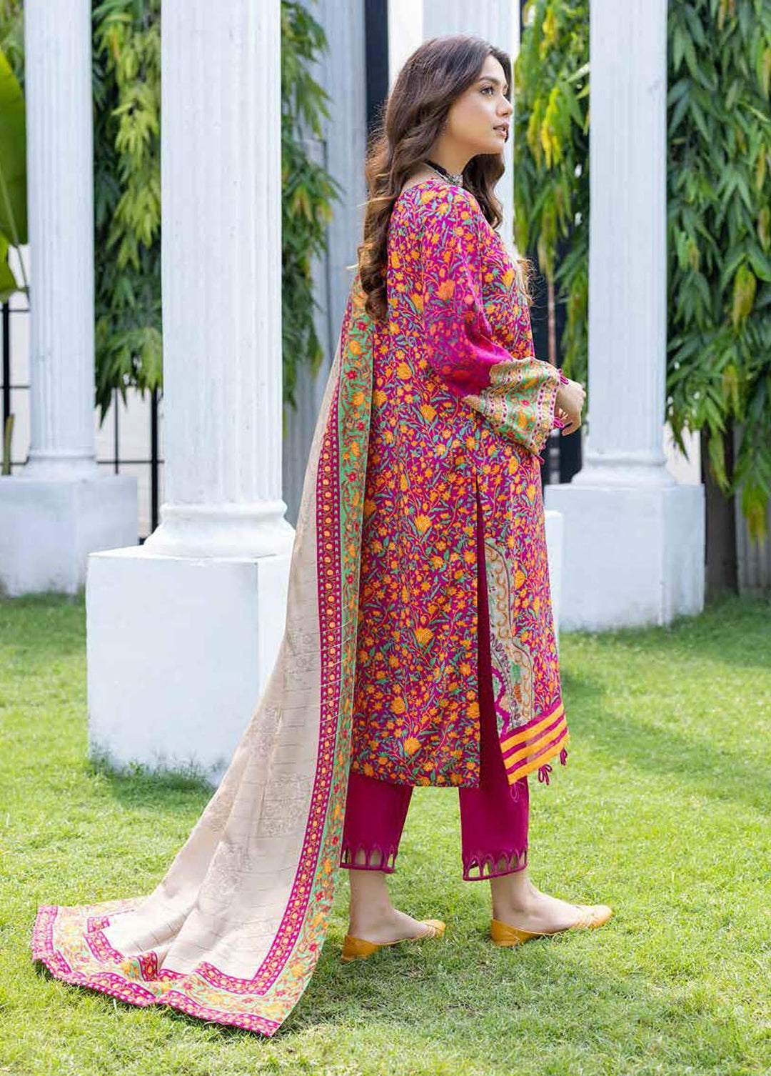 C-Prints By Charizma Printed Linen Suits Unstitched 3 Piece CRZ22-FW3 CPW-19 - Winter Collection