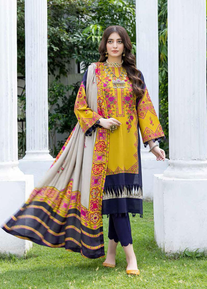 C-Prints By Charizma Printed Linen Suits Unstitched 3 Piece CRZ22-FW3 CPW-21 - Winter Collection