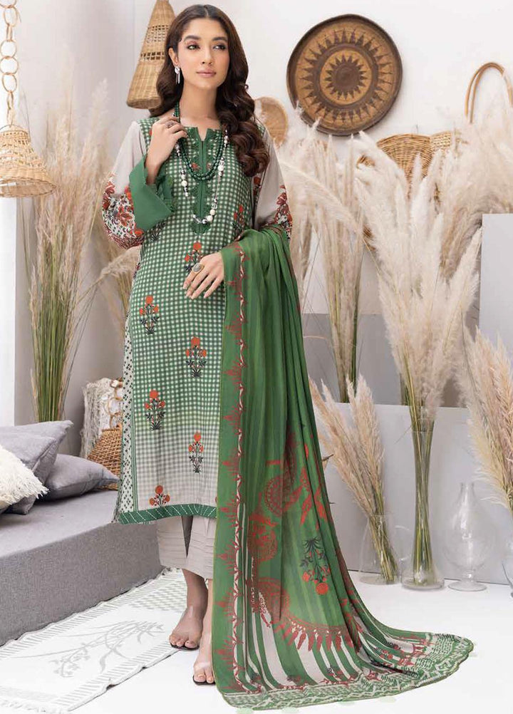 C-Prints By Charizma Printed Linen Suits Unstitched 3 Piece CRZ22-FW4 CPW-26 - Winter Collection
