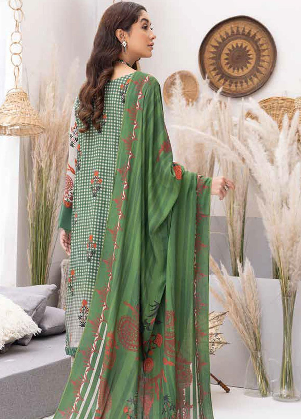 C-Prints By Charizma Printed Linen Suits Unstitched 3 Piece CRZ22-FW4 CPW-26 - Winter Collection