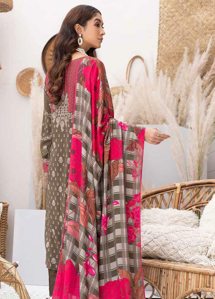 C-Prints By Charizma Printed Linen Suits Unstitched 3 Piece CRZ22-FW4 CPW-28 - Winter Collection
