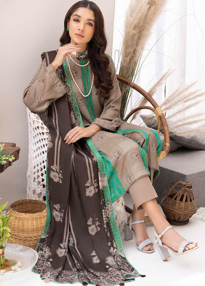 C-Prints By Charizma Printed Linen Suits Unstitched 3 Piece CRZ22-FW4 CPW-30 - Winter Collection