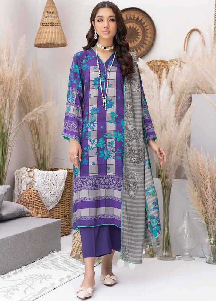 C-Prints By Charizma Printed Linen Suits Unstitched 3 Piece CRZ22-FW4 CPW-31 B - Winter Collection