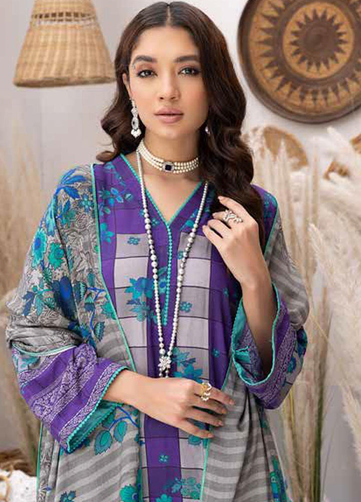 C-Prints By Charizma Printed Linen Suits Unstitched 3 Piece CRZ22-FW4 CPW-31 B - Winter Collection