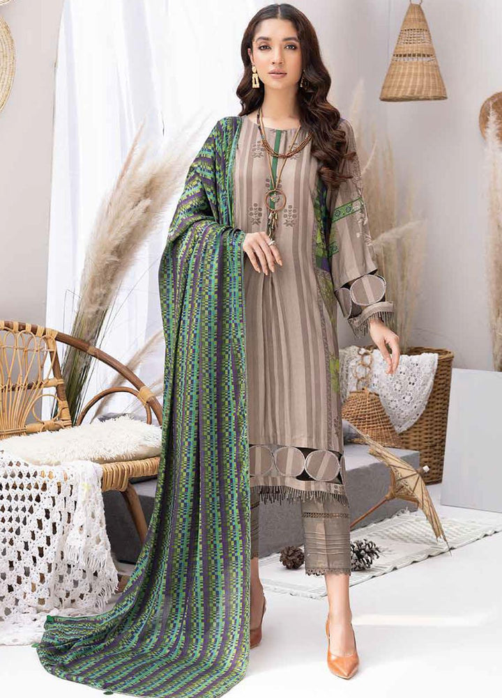 C-Prints By Charizma Printed Linen Suits Unstitched 3 Piece CRZ22-FW4 CPW-32 - Winter Collection
