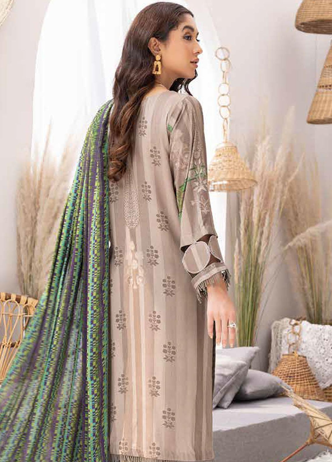 C-Prints By Charizma Printed Linen Suits Unstitched 3 Piece CRZ22-FW4 CPW-32 - Winter Collection