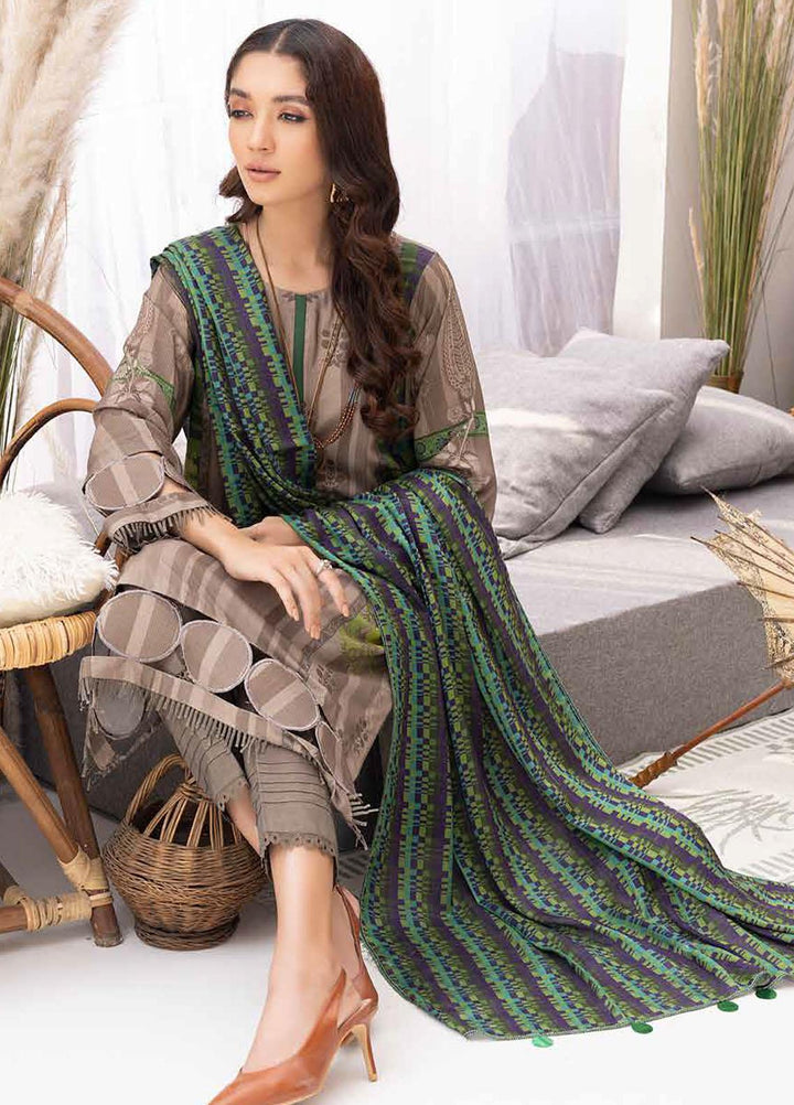 C-Prints By Charizma Printed Linen Suits Unstitched 3 Piece CRZ22-FW4 CPW-32 - Winter Collection