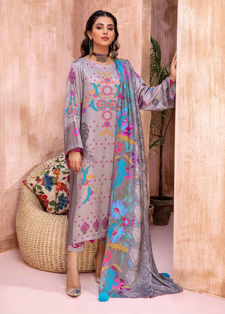 C-Prints By Charizma Printed Cottel Suits Unstitched 3 Piece CRZ21-CP4 CPW 34 - Winter Collection