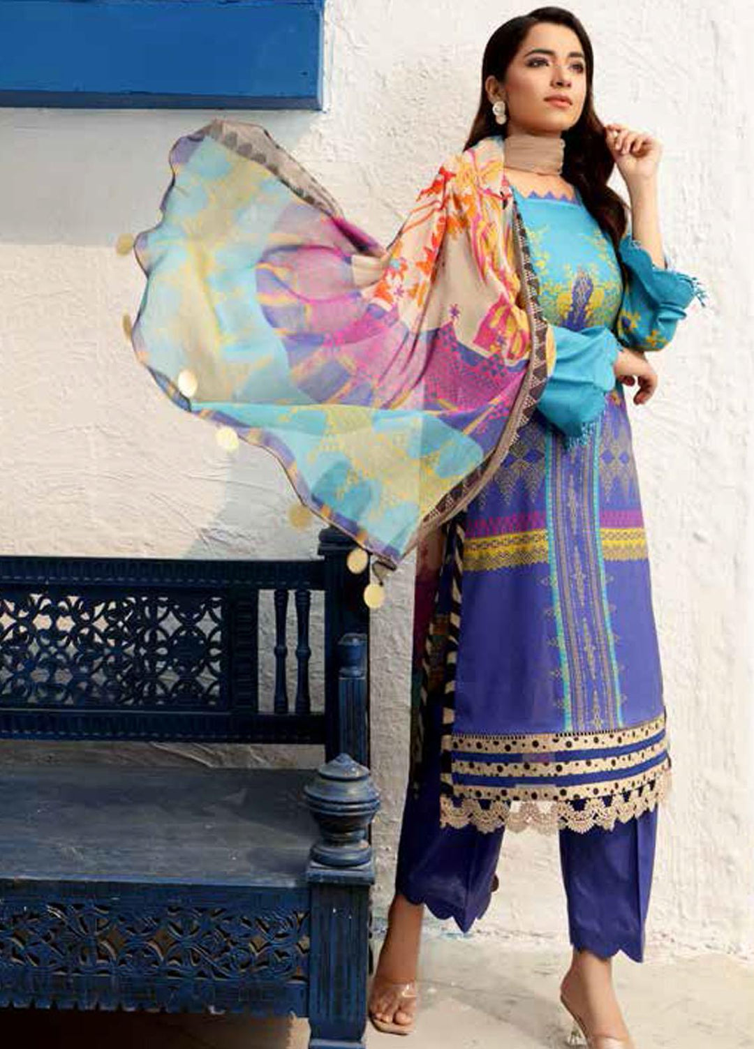 C-Prints By Charizma Printed Lawn Suits Unstitched 3 Piece CRZ21-CP2 15 - Summer Collection