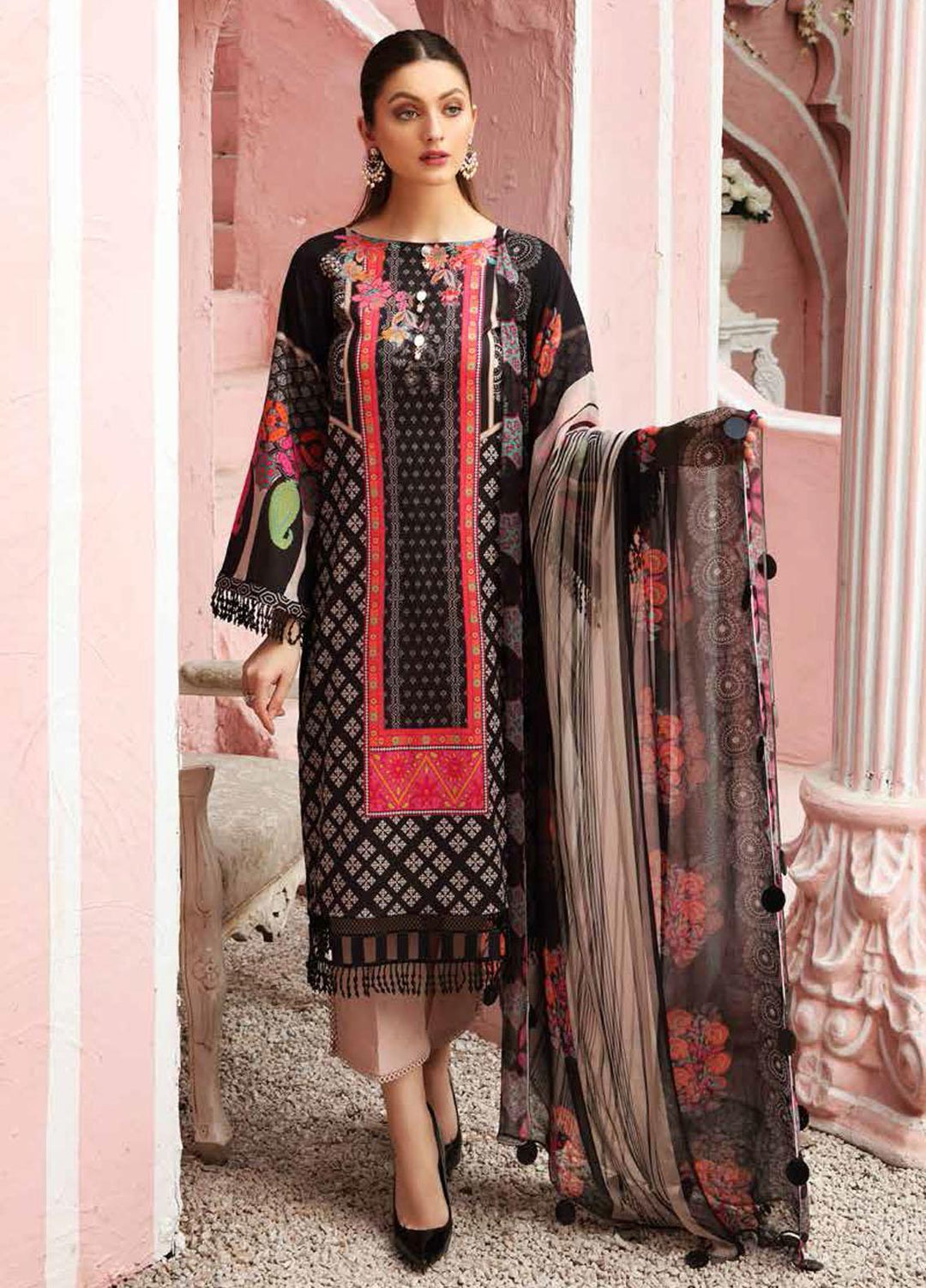 C-Prints By Charizma Printed Lawn Suits Unstitched 3 Piece CRZ21-CP2 16 - Summer Collection