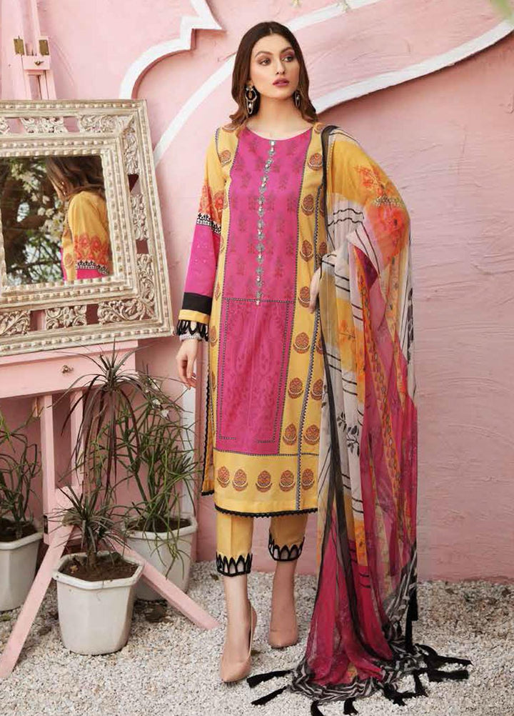 C-Prints By Charizma Printed Lawn Suits Unstitched 3 Piece CRZ21-CP2 17 - Summer Collection