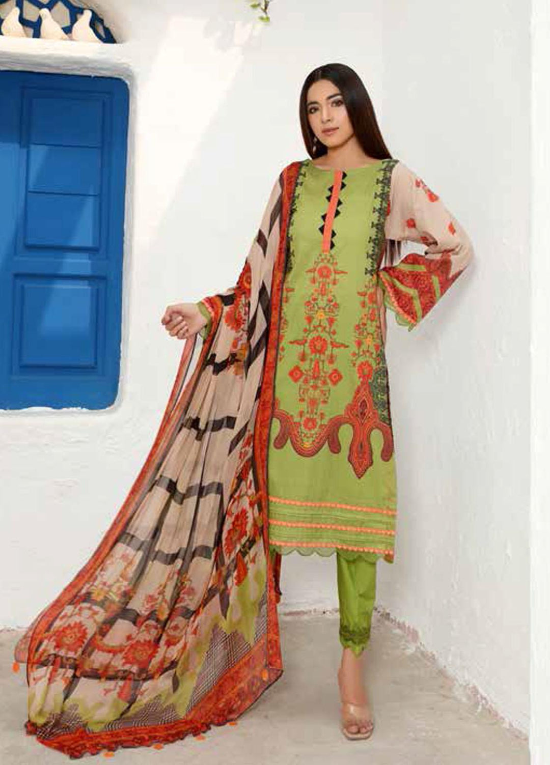C-Prints By Charizma Printed Lawn Suits Unstitched 3 Piece CRZ21-CP2 19 - Summer Collection