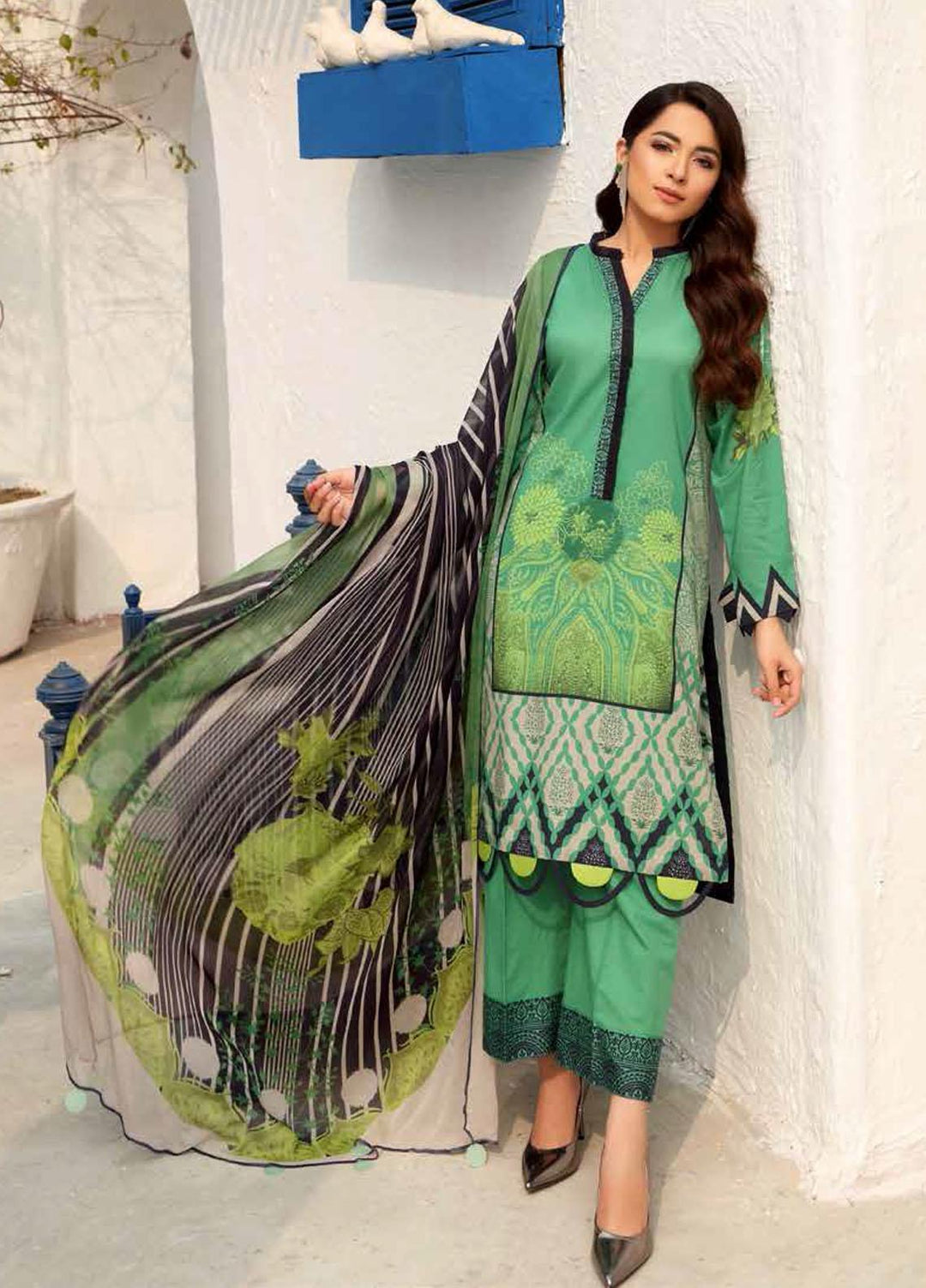 C-Prints By Charizma Printed Lawn Suits Unstitched 3 Piece CRZ21-CP2 23 - Summer Collection