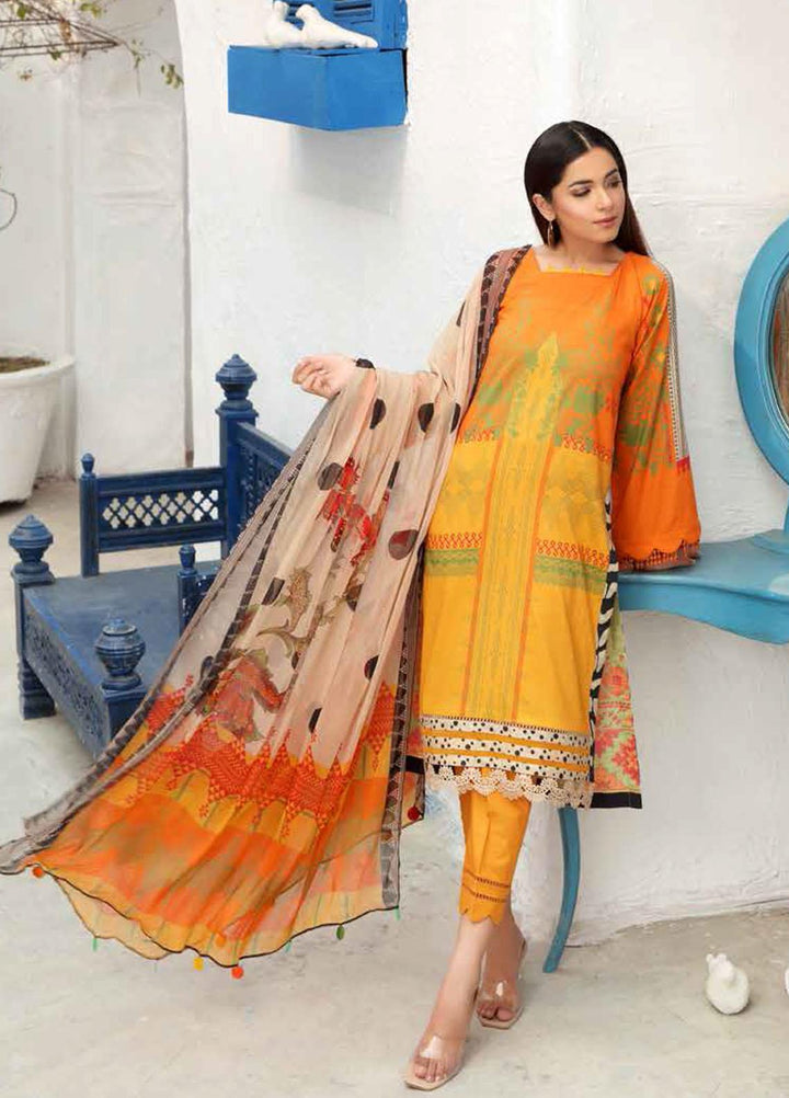C-Prints By Charizma Printed Lawn Suits Unstitched 3 Piece CRZ21-CP2 24 - Summer Collection