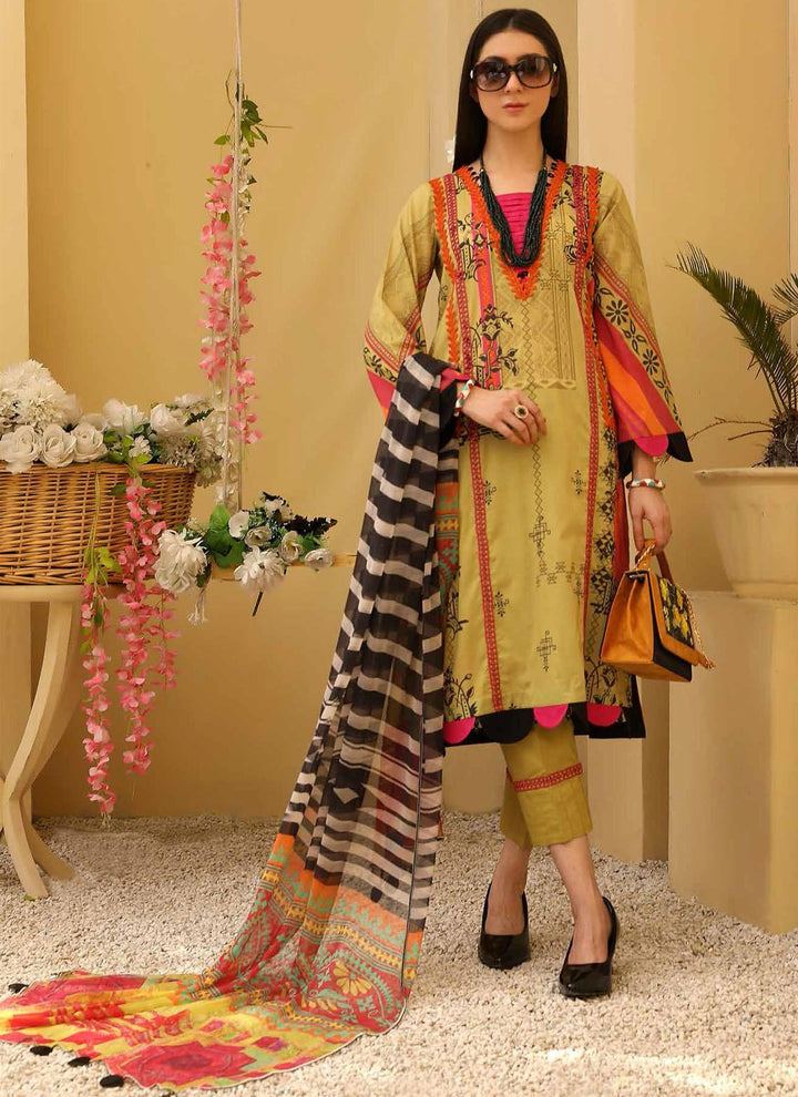 C-Prints By Charizma Printed Lawn Suits Unstitched 3 Piece CRZ21-CP3 26 - Summer Collection
