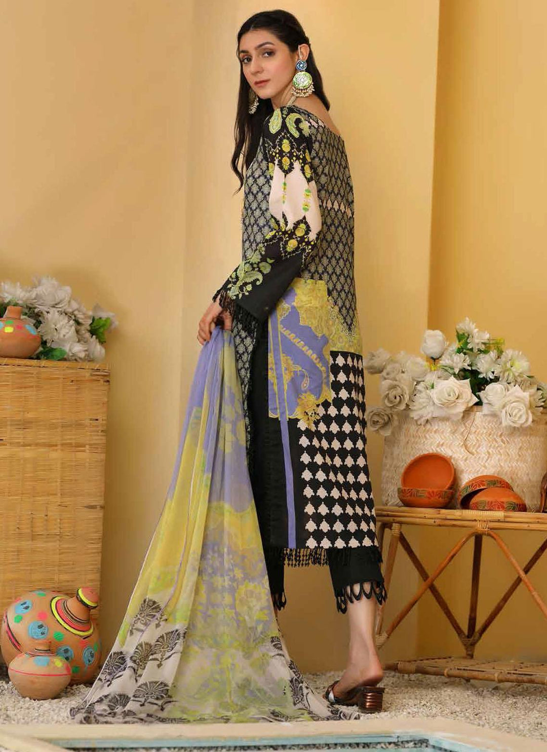 C-Prints By Charizma Printed Lawn Suits Unstitched 3 Piece CRZ21-CP3 34 - Summer Collection