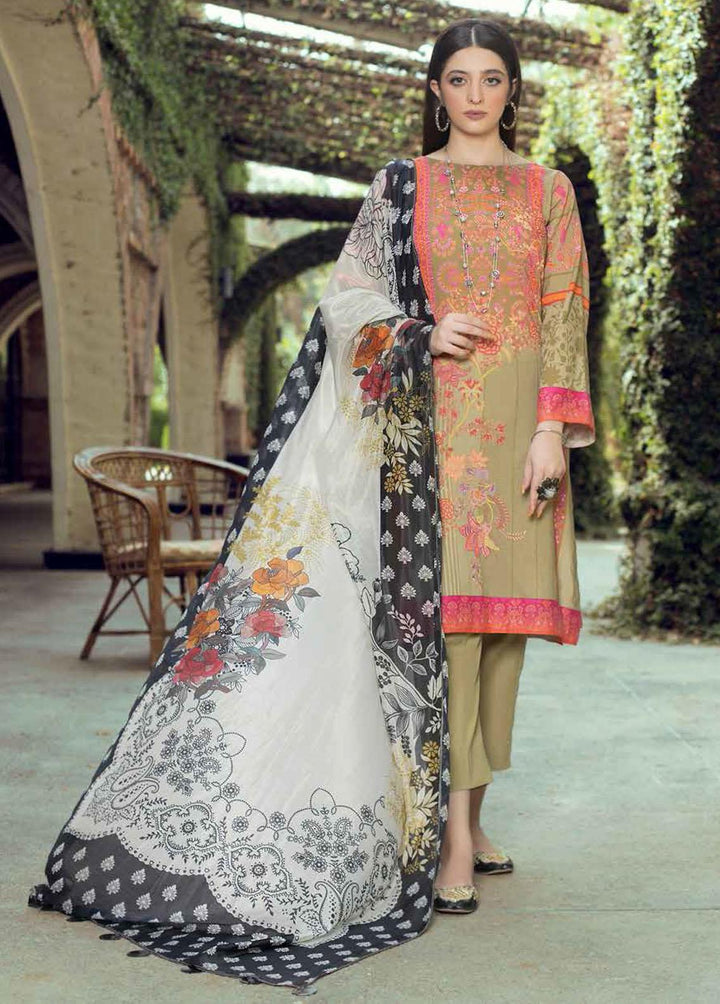 C-Prints By Charizma Printed Lawn Suits Unstitched 3 Piece CRZ22-CP5 CP-45 - Summer Collection