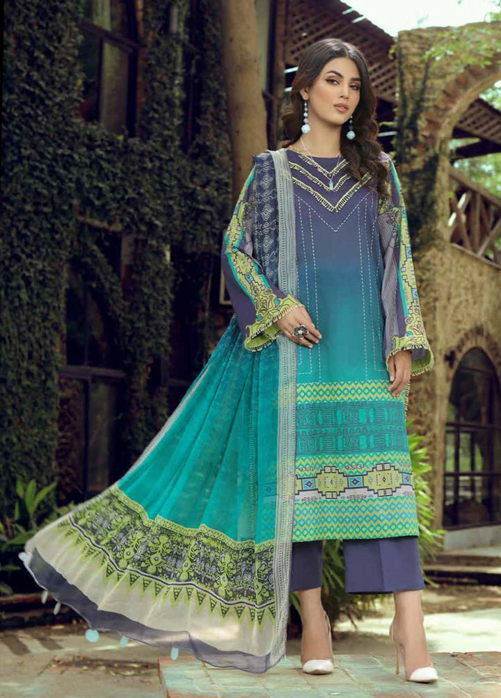 C-Prints By Charizma Printed Lawn Suits Unstitched 3 Piece CRZ22-CP5 CP-46 - Summer Collection