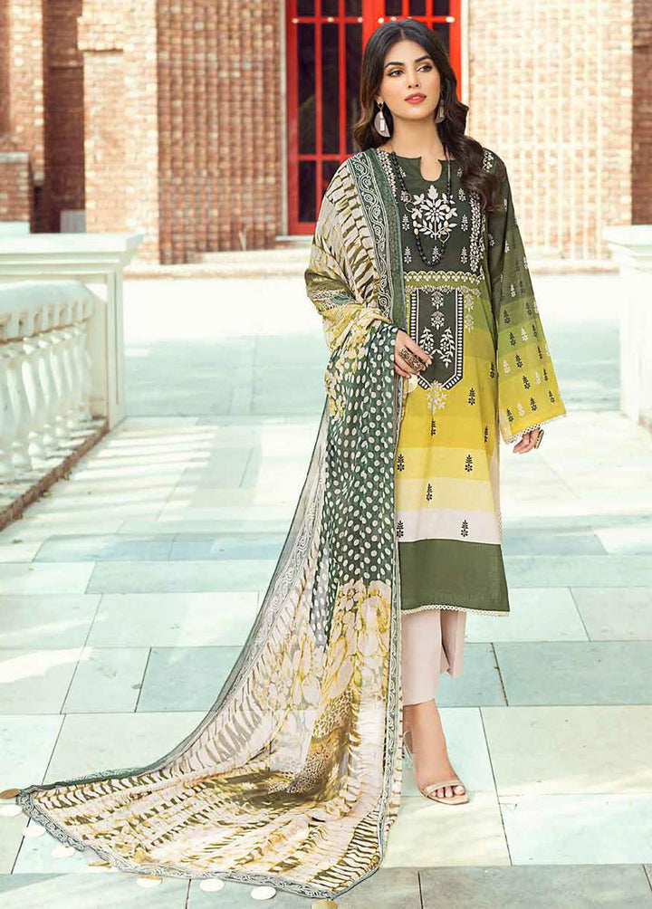 C-Prints By Charizma Printed Lawn Suits Unstitched 3 Piece CRZ22-CP5 CP-52 - Summer Collection