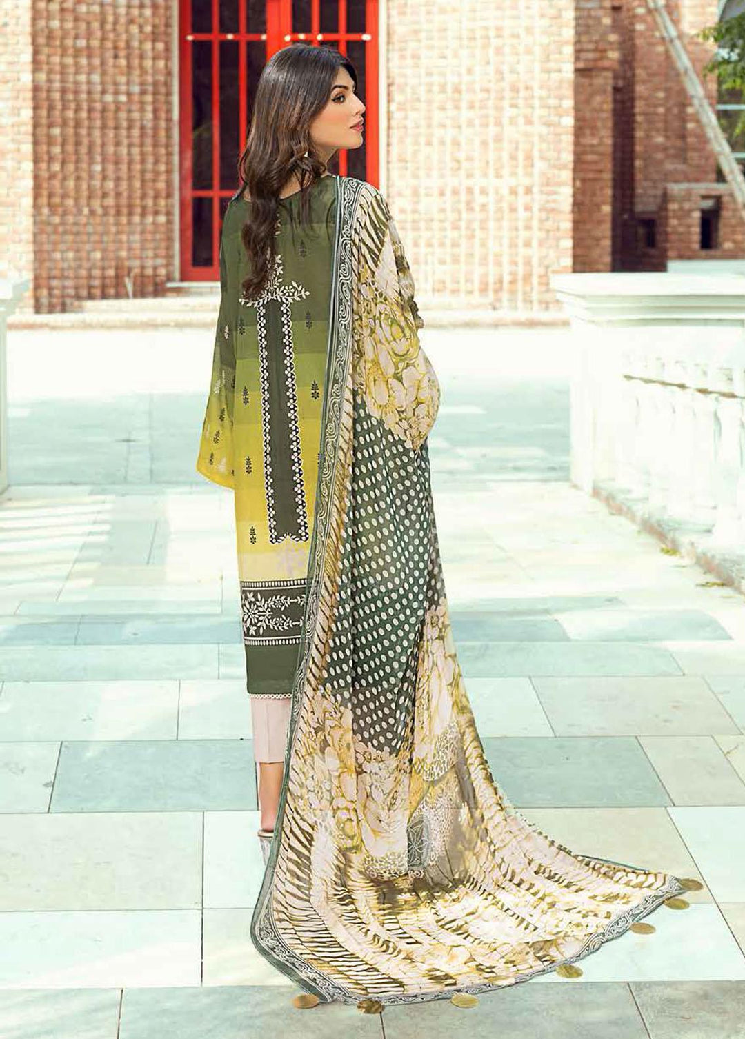 C-Prints By Charizma Printed Lawn Suits Unstitched 3 Piece CRZ22-CP5 CP-52 - Summer Collection