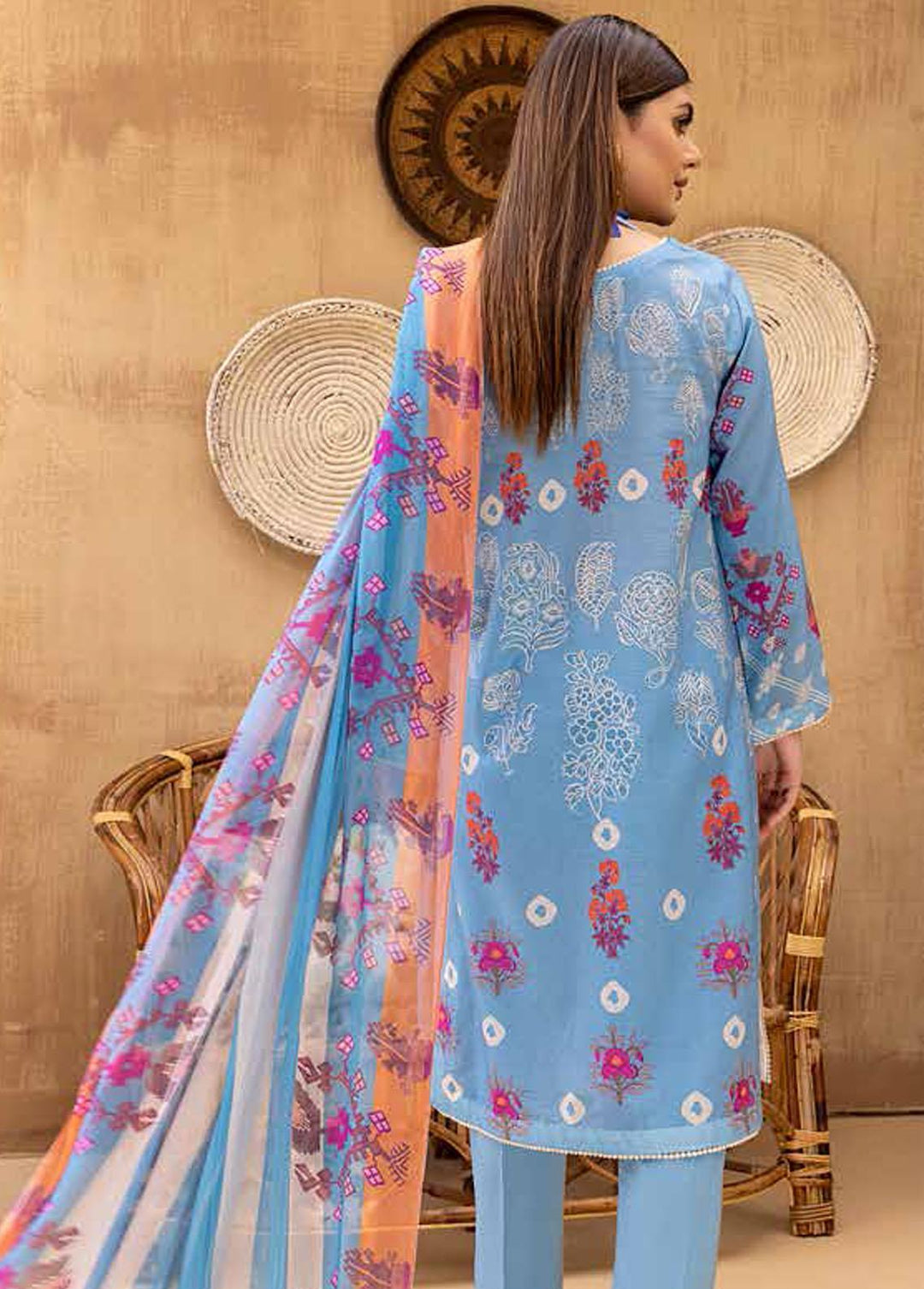 C-Prints By Charizma Printed Lawn Suits Unstitched 3 Piece CRZ22-CP6 CP-56 - Summer Collection