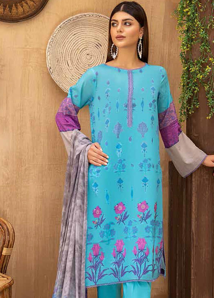 C-Prints By Charizma Printed Lawn Suits Unstitched 3 Piece CRZ22-CP6 CP-64 - Summer Collection