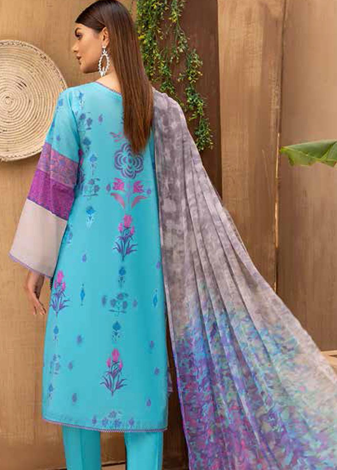 C-Prints By Charizma Printed Lawn Suits Unstitched 3 Piece CRZ22-CP6 CP-64 - Summer Collection