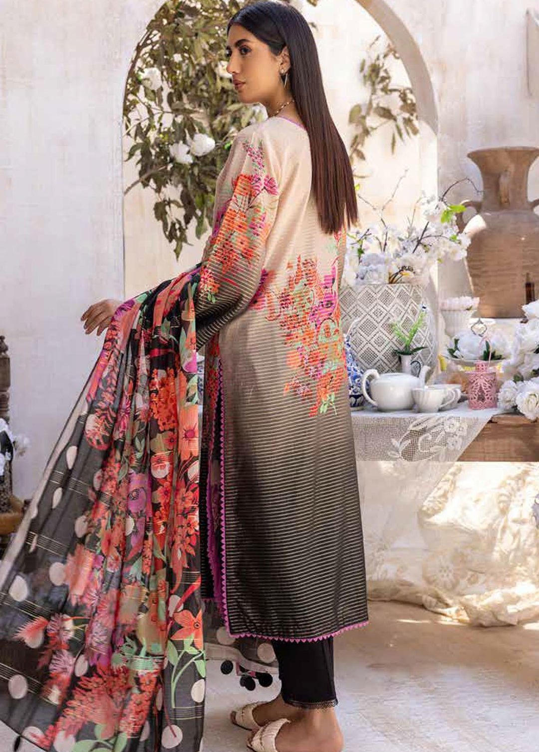 C-Prints By Charizma Printed Lawn Suits Unstitched 3 Piece CRZ23-CP5 CP-36 - Summer Collection