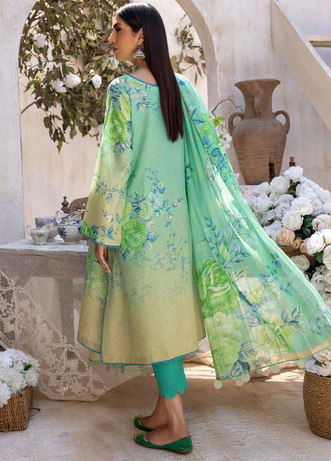 C-Prints By Charizma Printed Lawn Suits Unstitched 3 Piece CRZ23-CP5 CP-38 - Summer Collection