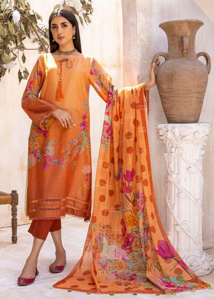 C-Prints By Charizma Printed Lawn Suits Unstitched 3 Piece CRZ23-CP5 CP-40 - Summer Collection