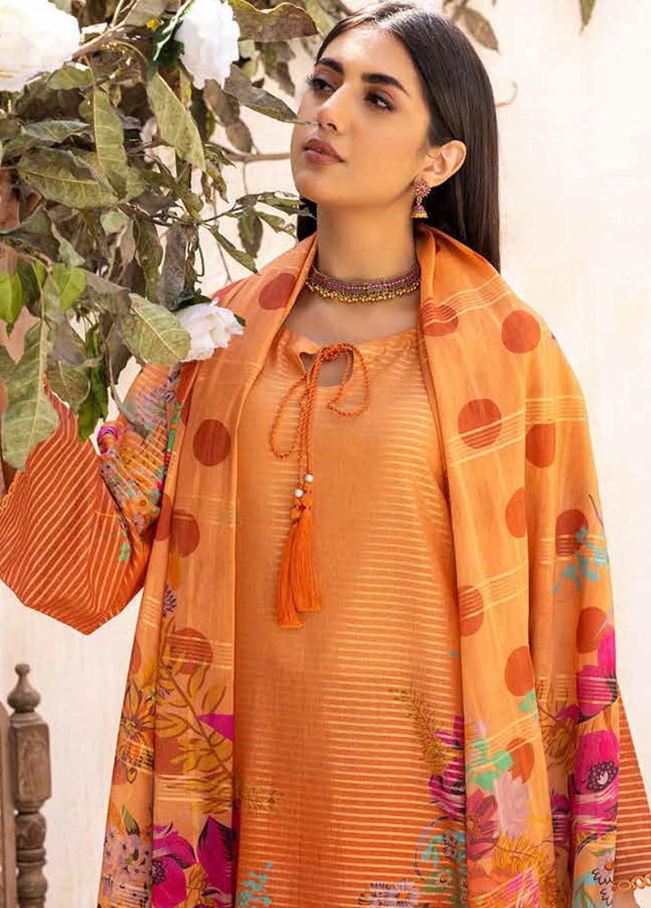 C-Prints By Charizma Printed Lawn Suits Unstitched 3 Piece CRZ23-CP5 CP-40 - Summer Collection