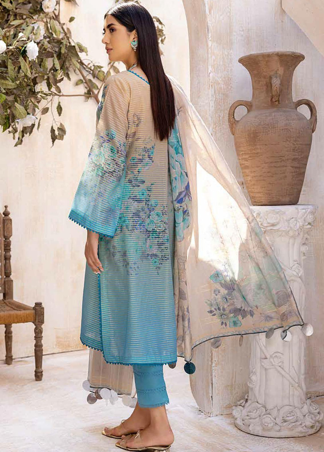 C-Prints By Charizma Printed Lawn Suits Unstitched 3 Piece CRZ23-CP5 CP-41 - Summer Collection
