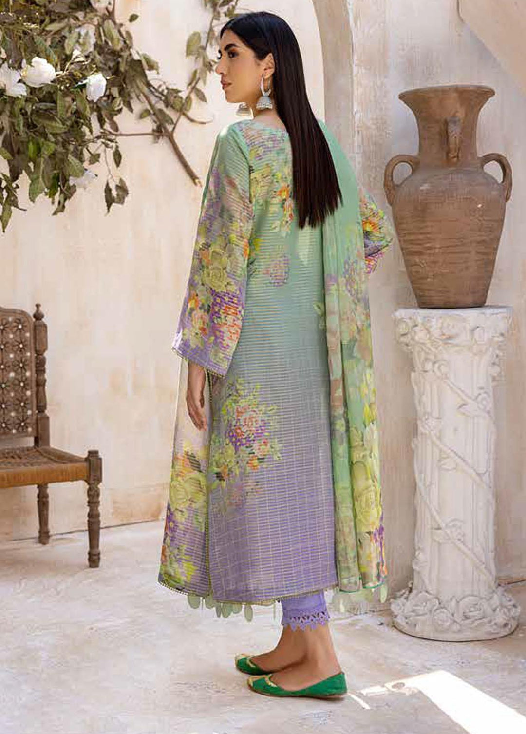 C-Prints By Charizma Printed Lawn Suits Unstitched 3 Piece CRZ23-CP5 CP-43 - Summer Collection