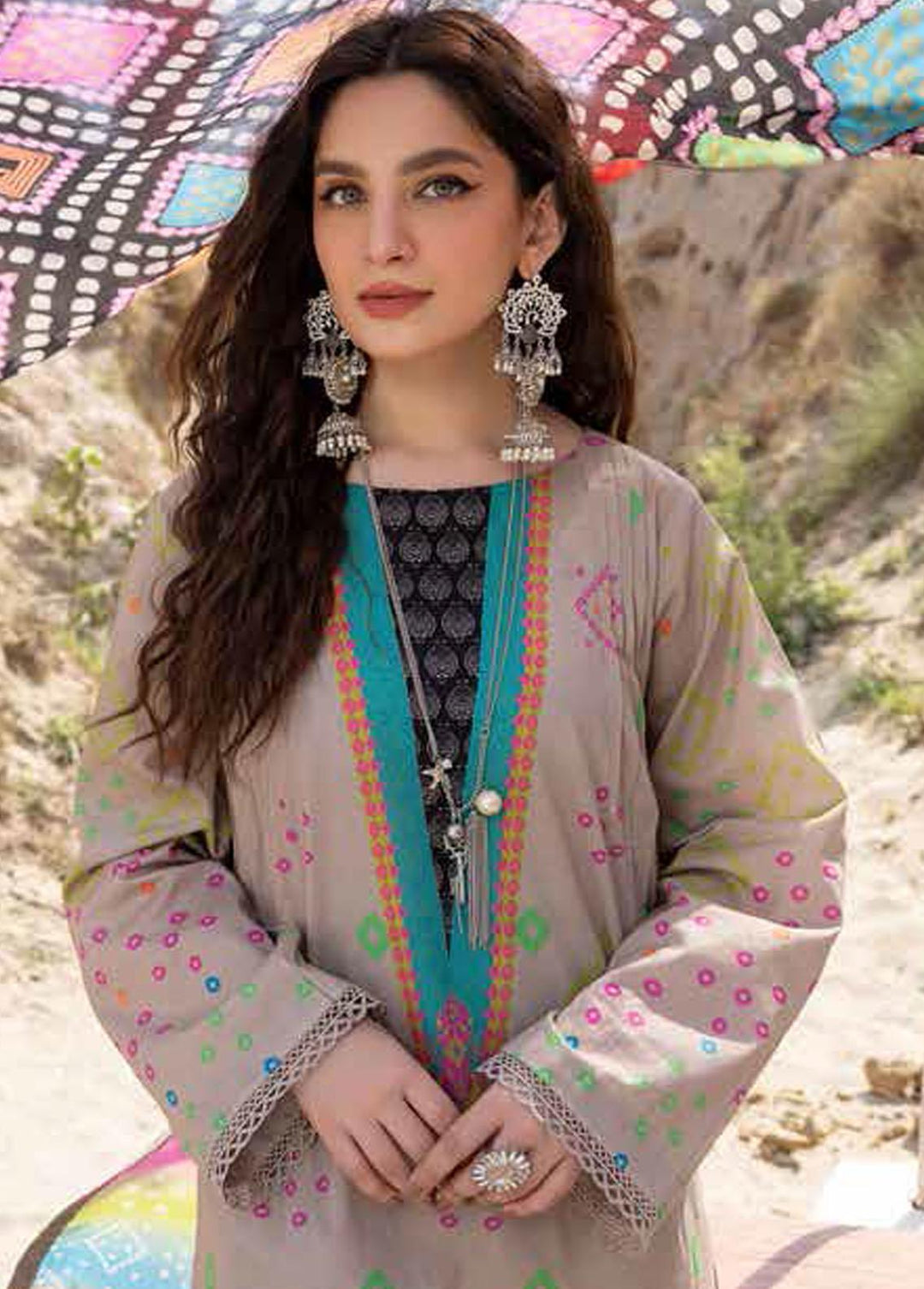 C-Prints By Charizma Printed Lawn Suits Unstitched 3 Piece CRZ23-CP4 CP-29 - Summer Collection